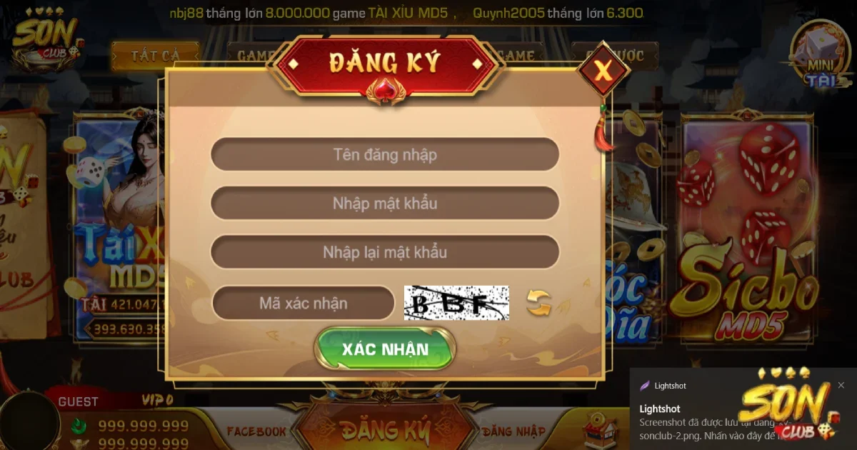 Quy trình đăng ký SONCLUB và tạo tài khoản cá cược hợp lệ 2 Hướng dẫn đăng ký SONCLUB đơn giản và hiệu quả 100%