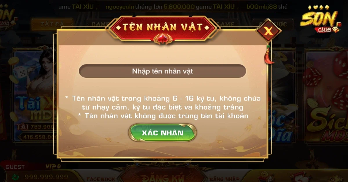 Quy trình đăng ký SONCLUB và tạo tài khoản cá cược hợp lệ 3 Các trường hợp có thể xảy ra khi đăng ký SONCLUB